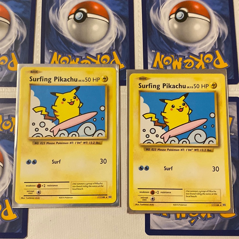 Surfing pikachus